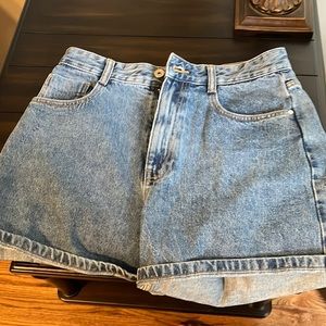 Zara high waisted shorts